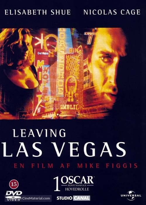 Leaving Las Vegas - Danish DVD movie cover