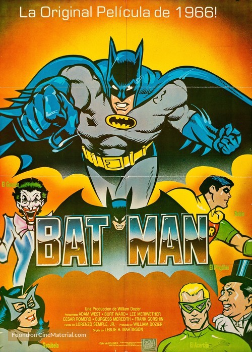 &quot;Batman&quot; - Spanish Movie Poster