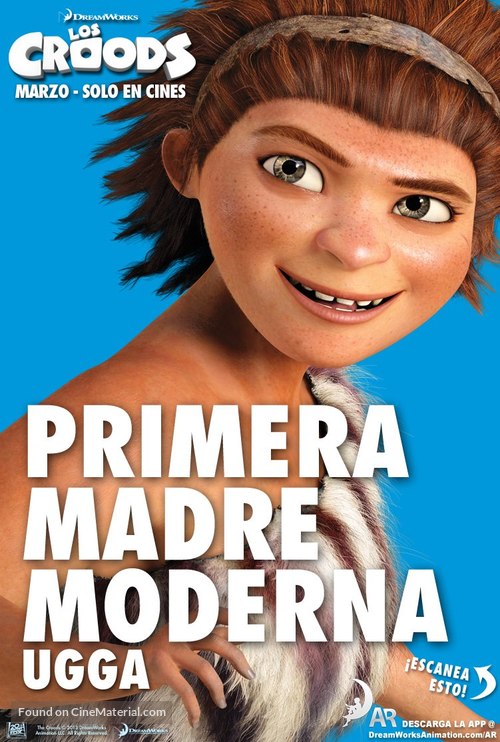 The Croods - Venezuelan Movie Poster