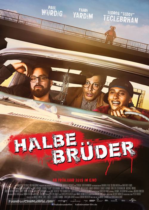 Halbe Br&uuml;der - German Movie Poster