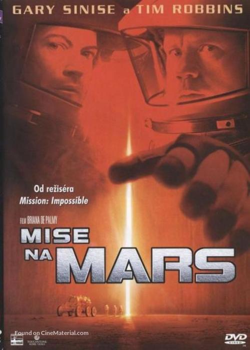 Mission To Mars - Czech Movie Cover