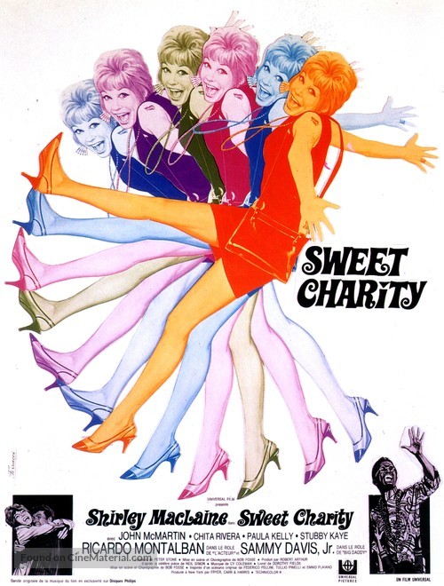 Sweet Charity - French Movie Poster