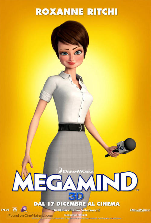 Megamind - Italian Movie Poster