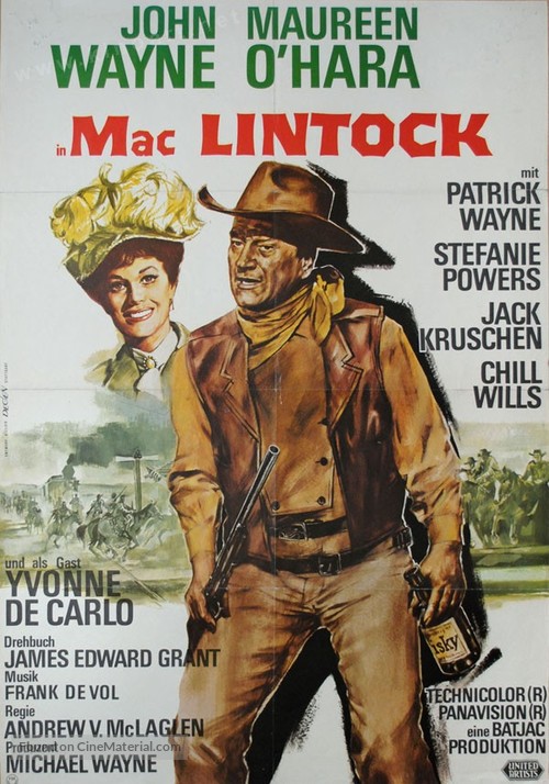McLintock! - German Movie Poster