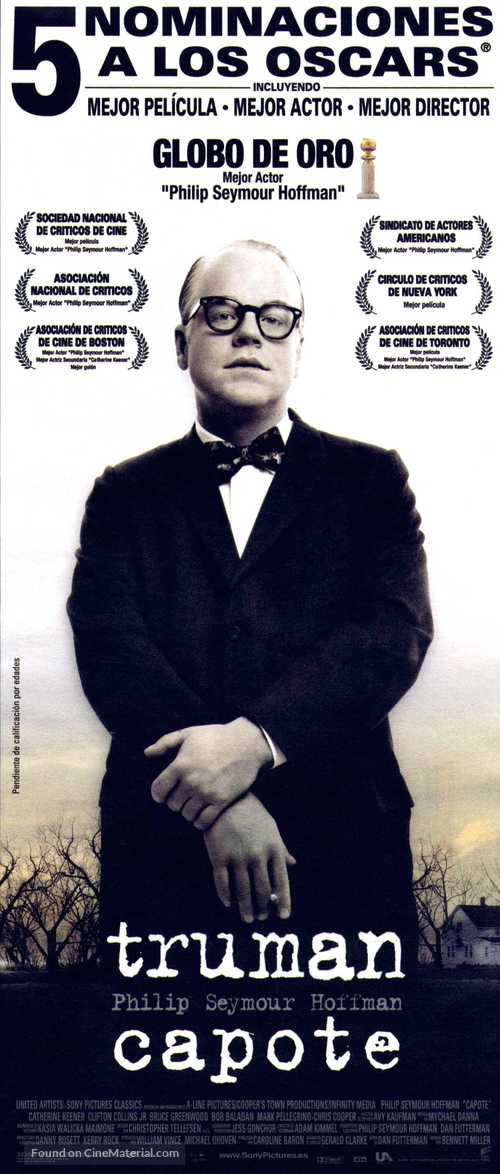 Capote - Spanish Movie Poster