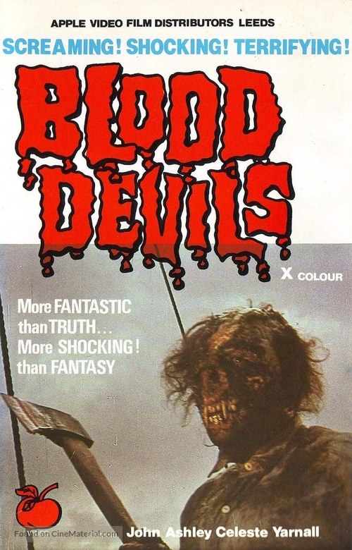Beast of Blood - British VHS movie cover