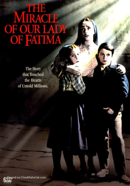 The Miracle of Our Lady of Fatima - DVD movie cover