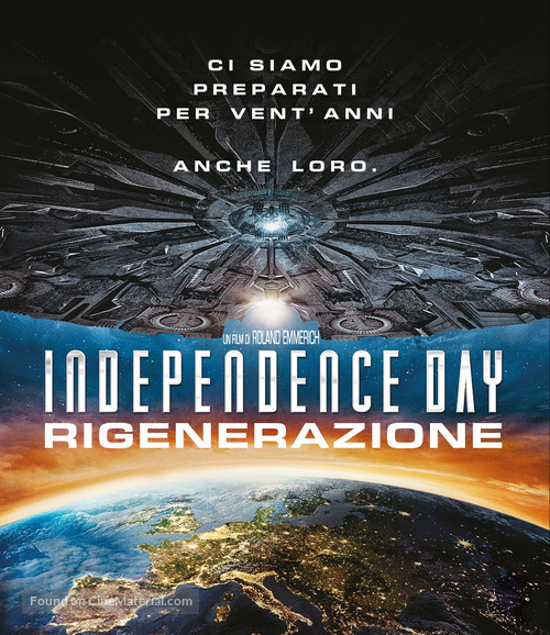 Independence Day: Resurgence - Italian Movie Cover