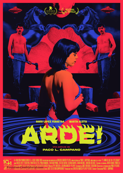 Arde! - Spanish Movie Poster