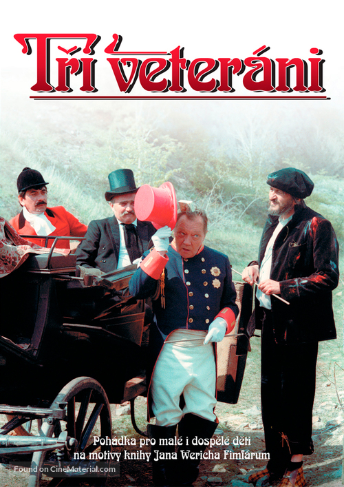 The Three Veterans - Czech DVD movie cover