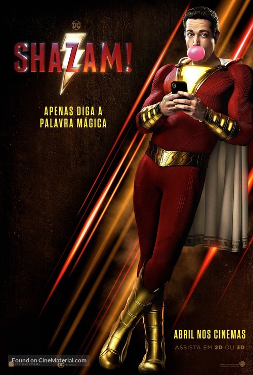 Shazam! - Brazilian Movie Poster