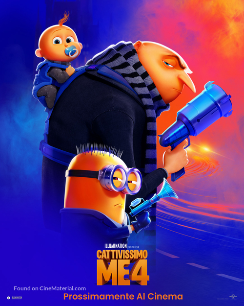 Despicable Me 4 - Italian Movie Poster