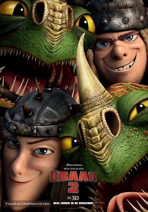 How to Train Your Dragon 2 - Dutch Movie Poster