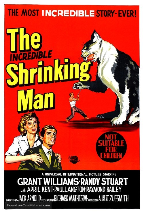 The Incredible Shrinking Man - Australian Movie Poster