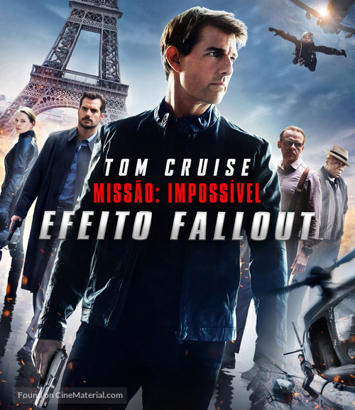 Mission: Impossible - Fallout - Brazilian Movie Cover
