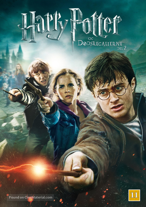 Harry Potter and the Deathly Hallows - Part 2 - Danish DVD movie cover