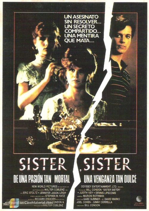 Sister, Sister - Spanish Movie Poster