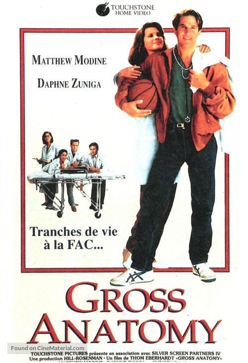 Gross Anatomy - French VHS movie cover