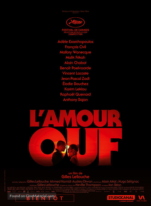 L&#039;Amour ouf - Canadian Movie Poster