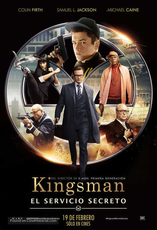 Kingsman: The Secret Service - Argentinian Movie Poster