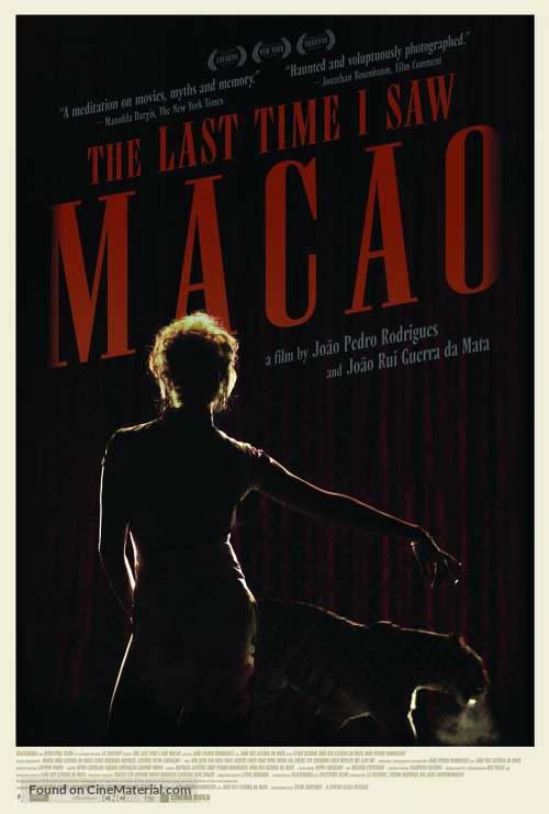 A &Uacute;ltima Vez Que Vi Macau - Movie Poster
