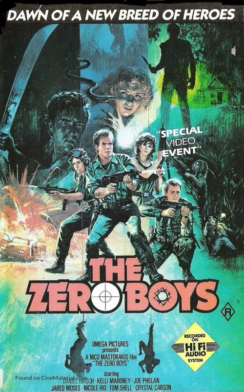 The Zero Boys - Australian VHS movie cover