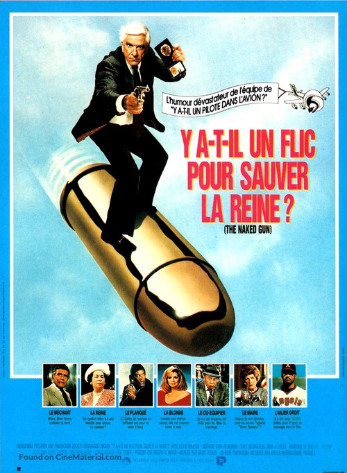 The Naked Gun - French Movie Poster