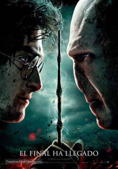 Harry Potter and the Deathly Hallows - Part 2 - Spanish Movie Poster