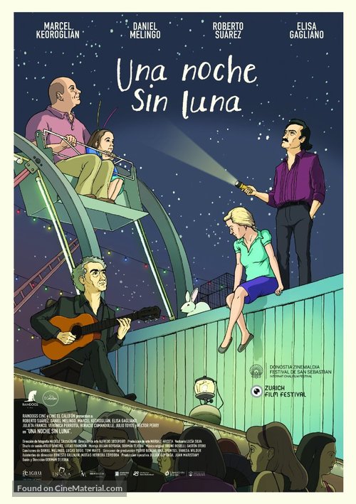 Una noche sin luna - Uruguayan Movie Poster