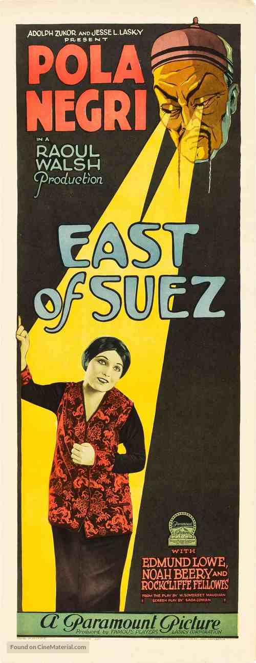 East of Suez - Movie Poster