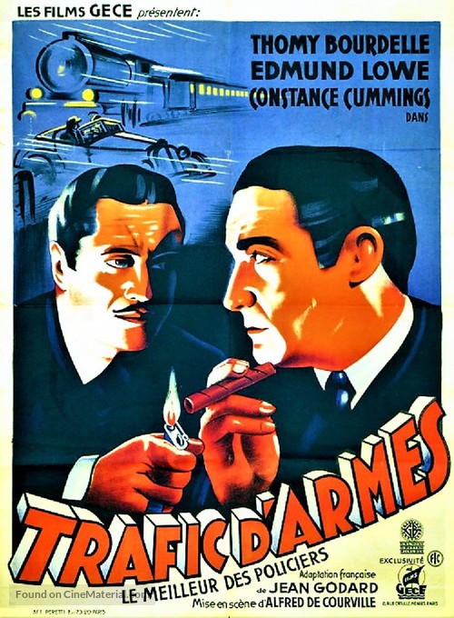 Seven Sinners - French Movie Poster