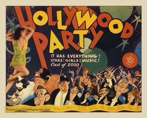 Hollywood Party - Movie Poster