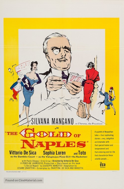 L&#039;oro di Napoli - Movie Poster