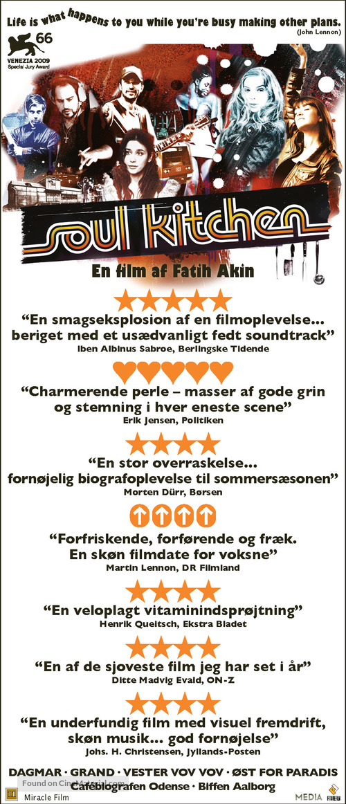 Soul Kitchen - Danish Movie Poster