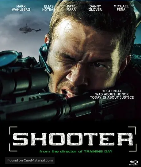 Shooter (2007) blu-ray movie cover