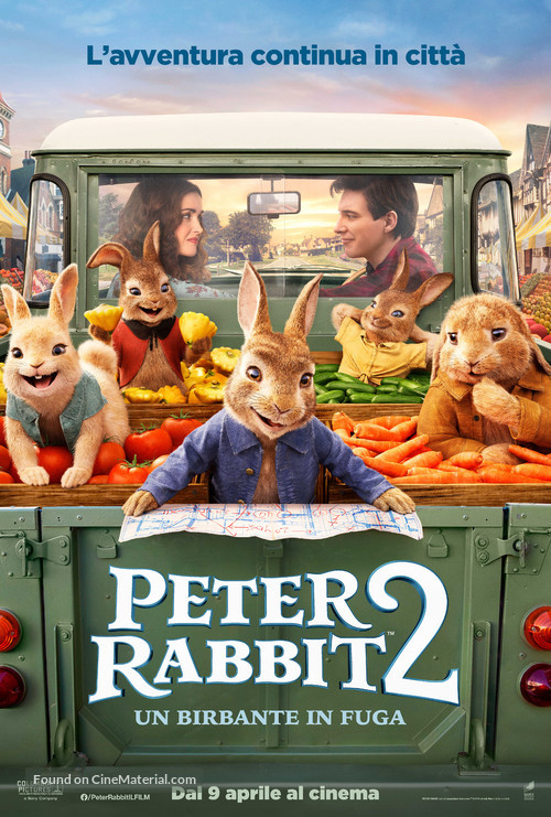 Peter Rabbit 2: The Runaway - Italian Movie Poster