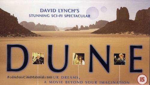 Dune - British VHS movie cover