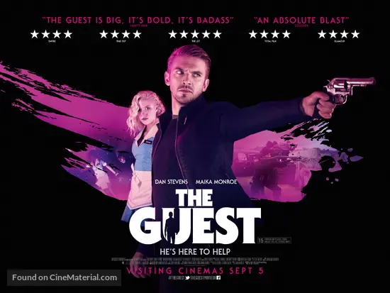 The Guest - British Movie Poster