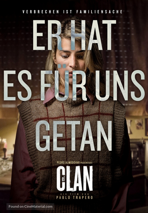 El Clan - German Movie Poster