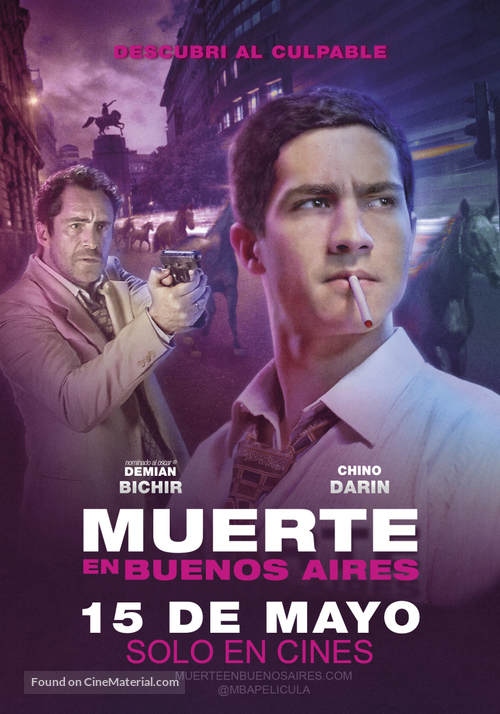 Muerte en Buenos Aires - Argentinian Movie Poster