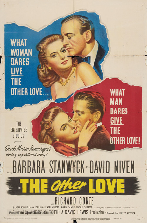 The Other Love - Movie Poster