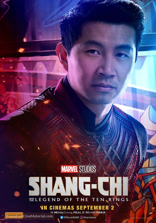 Shang-Chi and the Legend of the Ten Rings - Australian Movie Poster
