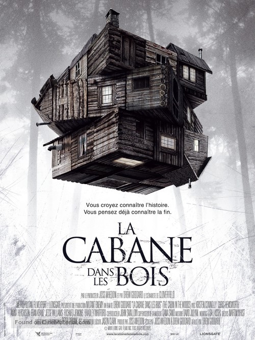 The Cabin in the Woods - French Movie Poster