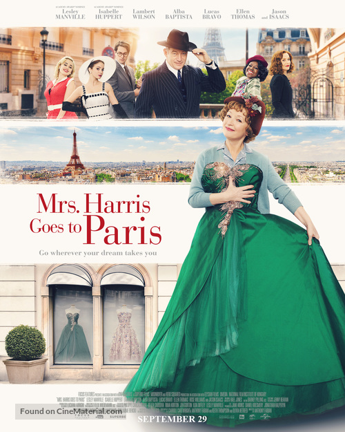 Mrs. Harris Goes to Paris -  Movie Poster