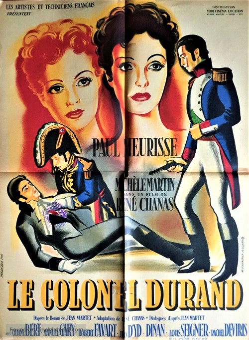 Le colonel Durand - French Movie Poster