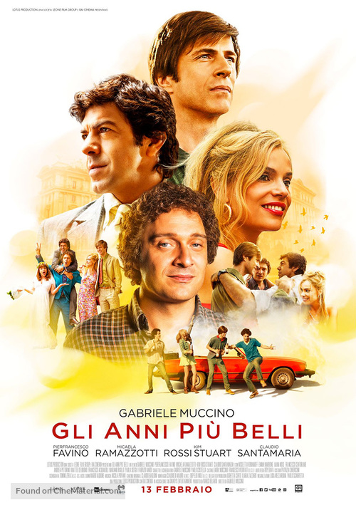 Gli anni pi&ugrave; belli - Italian Movie Poster