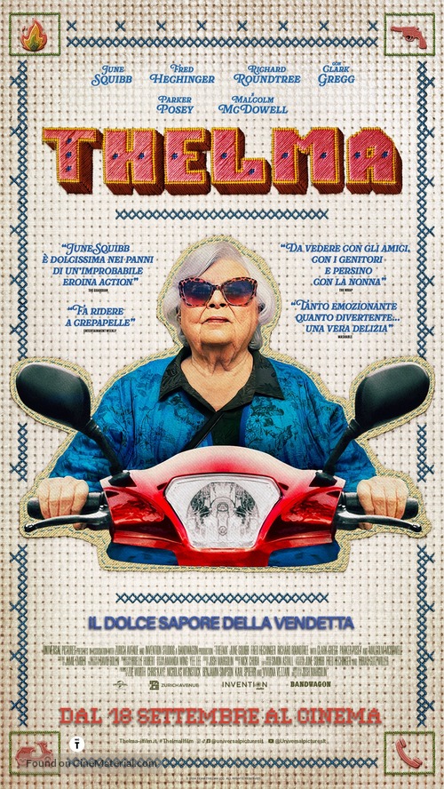 Thelma - Italian Movie Poster