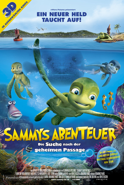 Sammy&#039;s avonturen: De geheime doorgang - Swiss Movie Poster