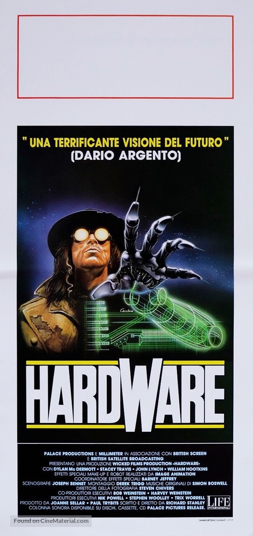 Hardware - Italian Movie Poster