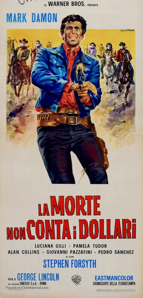 La morte non conta i dollari - Italian Movie Poster